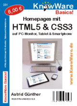 Homepages mit HTML5 & CSS3